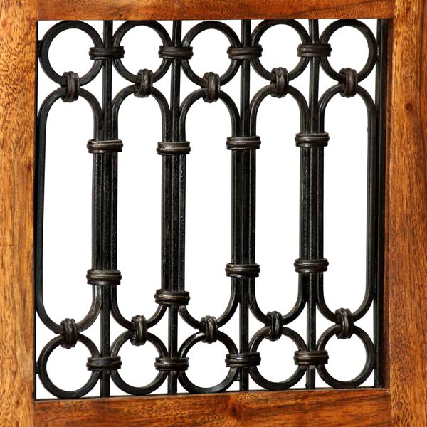 vidaXL Jedálenské stoličky 2 ks, drevený masív, medová farba, klasické