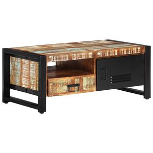 vidaXL Konferenčn&yacute; stol&iacute;k 100x50x41 cm mas&iacute;vne regenerovan&eacute; drevo
