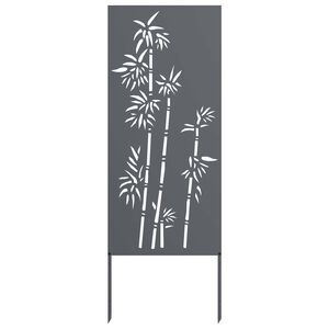 vidaXL Z&aacute;hradn&aacute; clona na s&uacute;kromie Kvetinov&yacute; Antracit 50 x 140 cm