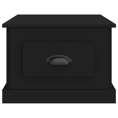 vidaXL Konferenčný stolík čierny 50x50x35 cm spracované drevo