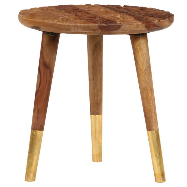 vidaXL Konferenčné stolíky 2 ks, drevený masív