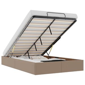 vidaXL Osmansk&yacute; r&aacute;m postele bez matraca kapuč&iacute;nov&yacute; 120x200 cm