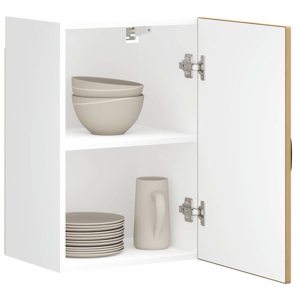 vidaXL Kuchynská nástenná skrinka Kalmar dub artisan, kompozitné drevo