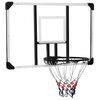 vidaXL Basketbalov&aacute; doska priehľadn&aacute; 106x69x3 cm polykarbon&aacute;t