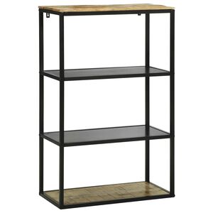 vidaXL Knižnica 70 x 35 x 110 cm Mangov&yacute; mas&iacute;v