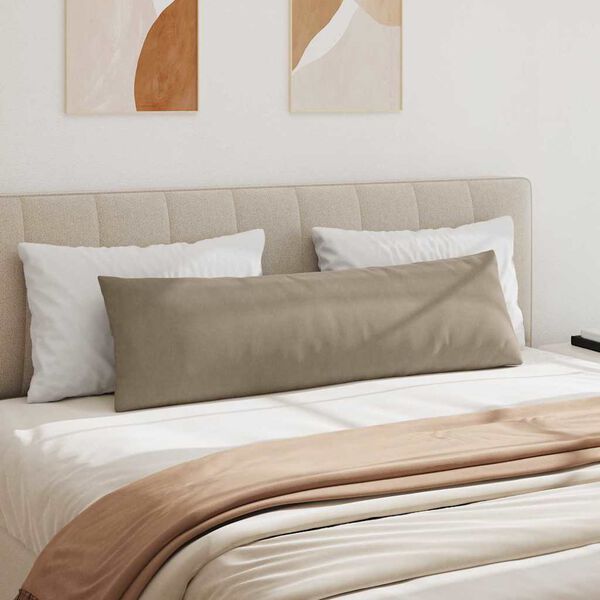 vidaXL Vank&uacute;&scaron;e na pohovku 2 pcs Sivohned&aacute; 145 x 40 cm l&aacute;tka