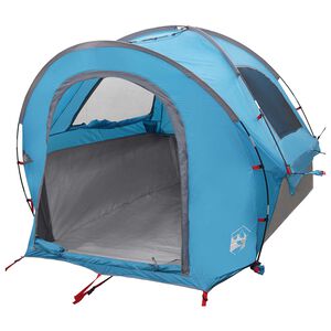 vidaXL Auto Stan so strechou Modr&aacute; 200 x 170 x 170 cm Polyester a oceľ