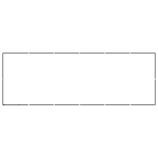 vidaXL Vonkaj&scaron;&iacute; koterec pre psov oceľov&yacute; 11,06 m&sup2;