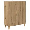 vidaXL Highboard Remeseln&yacute; dub 69,5 x 32,5 x 180 cm Kompozitn&eacute; drevo