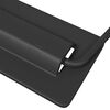 vidaXL Rukov&auml;te na kuchyňu Čierna 85 x 45 mm Kov