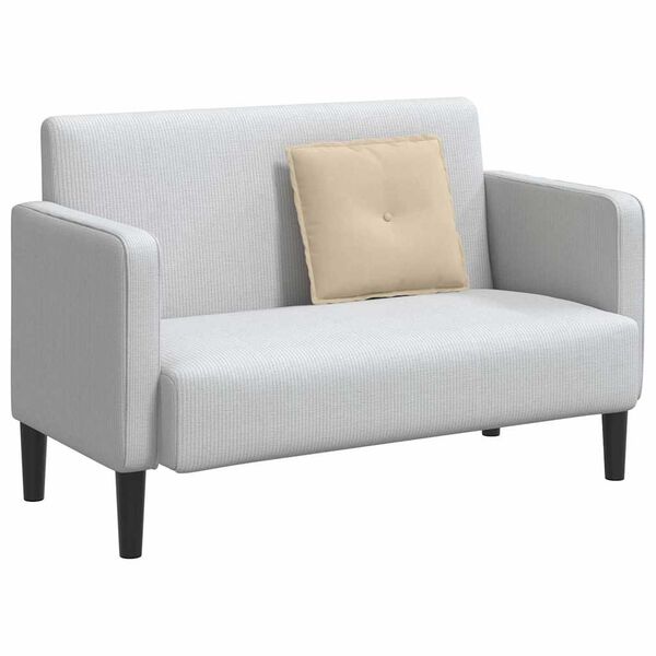 vidaXL Poduška na chrbát Krémová 50 x 45 cm Mikrovlákno