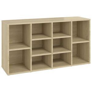 vidaXL Lavica na top&aacute;nky, dub sonoma 103x30x55 cm, kompozitn&eacute; drevo