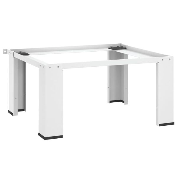 vidaXL Podstavec pod pr&aacute;čku, biely