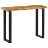 vidaXL Konzolov&yacute; st&ocirc;l Hned&aacute; 100 x 35 x 75 cm Hust&eacute; teakov&eacute; drevo