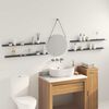 vidaXL Z&aacute;vesn&aacute; polica N&aacute;stenn&yacute; 4 pcs Antracit 100 x 9 x 2,5 cm Oceľ