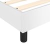 vidaXL Boxspring posteľ s matracom biela 120x200 cm umel&aacute; koža