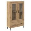 vidaXL Highboard Remeseln&yacute; dub 69,5 x 31 x 115 cm Kompozitn&eacute; drevo