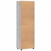 vidaXL Highboard FLORIN Siv&yacute; Sonoma 60 x 35 x 182 cm Kompozitn&eacute; drevo