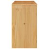 vidaXL Zásuvkový chest Drammen Dub 111 x 43 x 73.5 cm Borovicový masív