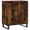 vidaXL Komoda dymov&yacute; dub 60x35x70 cm spracovan&eacute; drevo