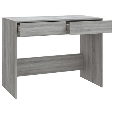 vidaXL Stôl sivý dub sonoma 101x50x76,5 cm drevotrieska