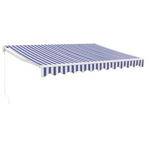 vidaXL Manu&aacute;lna mark&iacute;za so sol&aacute;rnym LED osvetlen&iacute;m 3 x 2,5 m