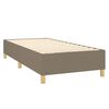 vidaXL Posteľn&yacute; r&aacute;m boxspring s matracom sivohned&yacute; 90x190 cm l&aacute;tka