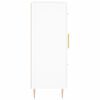 vidaXL Komoda biela 69,5x34x90 cm kompozitné drevo