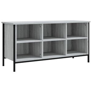 vidaXL Botn&iacute;k siv&yacute; dub sonoma 100x35x50 cm kompozitn&eacute; drevo
