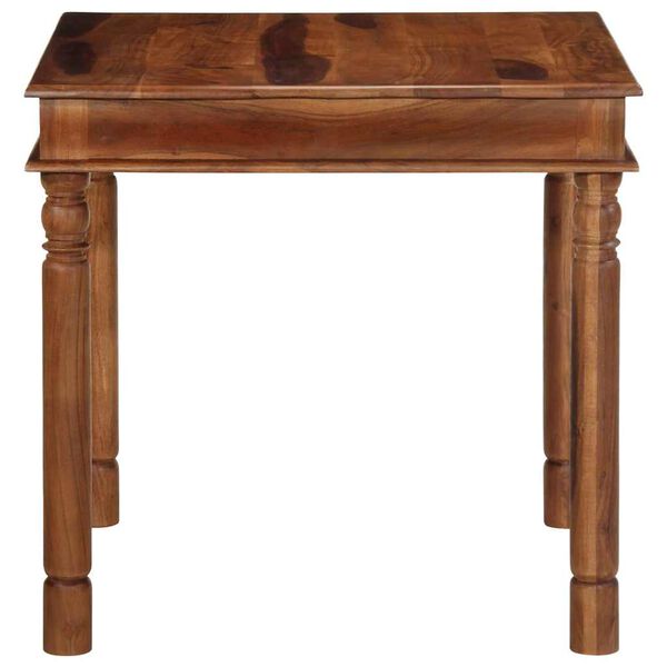 vidaXL Jedálenský stôl 80x80x77 cm Masívne drevo Akácia