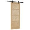 vidaXL Posuvn&eacute; dvere ORKDAL Pr&iacute;rodn&aacute; 83 x 211 cm Borovicov&yacute; mas&iacute;v