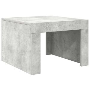 vidaXL Konferenčn&yacute; stol&iacute;k, bet&oacute;novo siv&yacute; 50x50x35 cm, kompozitn&eacute; drevo