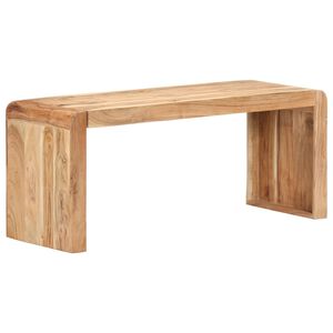 vidaXL Lavička 110x38x46 cm ak&aacute;ciov&yacute; mas&iacute;v