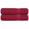 vidaXL Utierky na ruky FROGN 2 ks bordov&eacute; 50x100 cm 360 g/m&sup2;