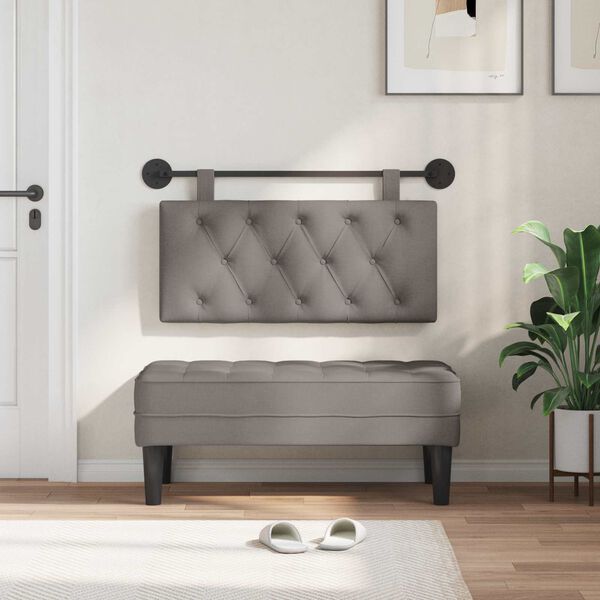 vidaXL Z&aacute;vesn&aacute; Čel&aacute; N&aacute;stenn&yacute; Sivohned&aacute; 100 x 55 x 7 cm l&aacute;tka