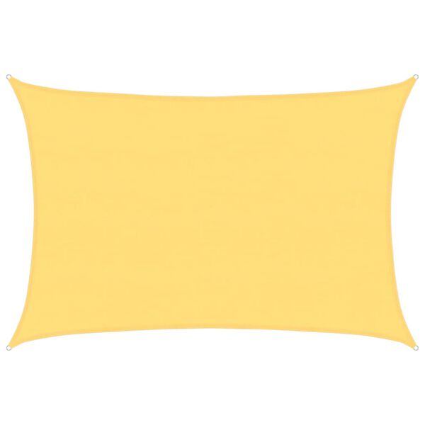 vidaXL Tieniaca plachta 160 g/m², béžová 5x6 m, HDPE