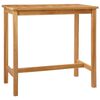 vidaXL Barov&yacute; st&ocirc;l Pr&iacute;rodn&aacute; 110 x 60 x 105 cm Mas&iacute;vny teak