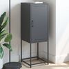 vidaXL Vysoká skrinka antracitová 36x39x107 cm oceľová