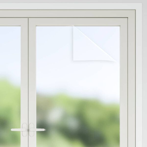 vidaXL Okenn&eacute; f&oacute;lie 5 ks statick&eacute; matn&eacute; siv&eacute; PVC