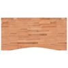 vidaXL Stolov&aacute; doska 110x(50-55)x2,5 cm mas&iacute;vny buk