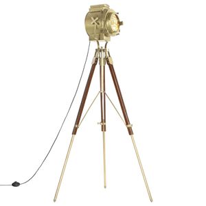 vidaXL Lampa na stat&iacute;ve, mangov&yacute; mas&iacute;v 193 cm