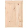 vidaXL Kôš na bielizeň 44x44x66 cm masívna borovica