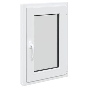 vidaXL Otočn&eacute; a sklopn&eacute; okno do suter&eacute;nu RISOR 50 x 75 cm PVC a sklo