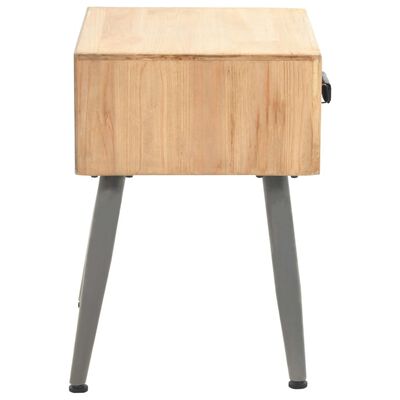 vidaXL Nočný stolík z jedľového dreva 43x38x50 cm