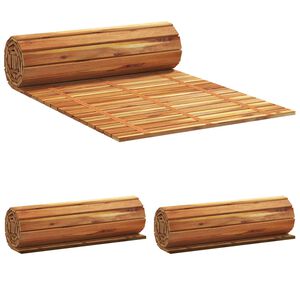 vidaXL Z&aacute;hradn&aacute; cestička 3 ks Pr&iacute;rodn&aacute; 200 x 50 cm