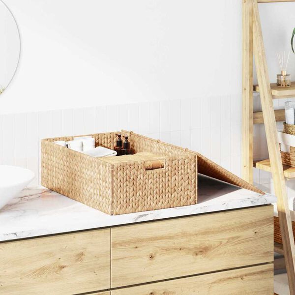 vidaXL &Uacute;ložn&aacute; krabica Hned&aacute; 60 x 38 x 20 cm Vodn&yacute; hyacint