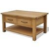 vidaXL Konferenčn&yacute; stol&iacute;k 88x53x45 cm, dubov&yacute; mas&iacute;v