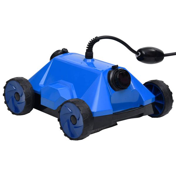 vidaXL Baz&eacute;nov&eacute; čistiace prostriedky Modr&aacute; 48 x 46 x 31.5 cm Plast