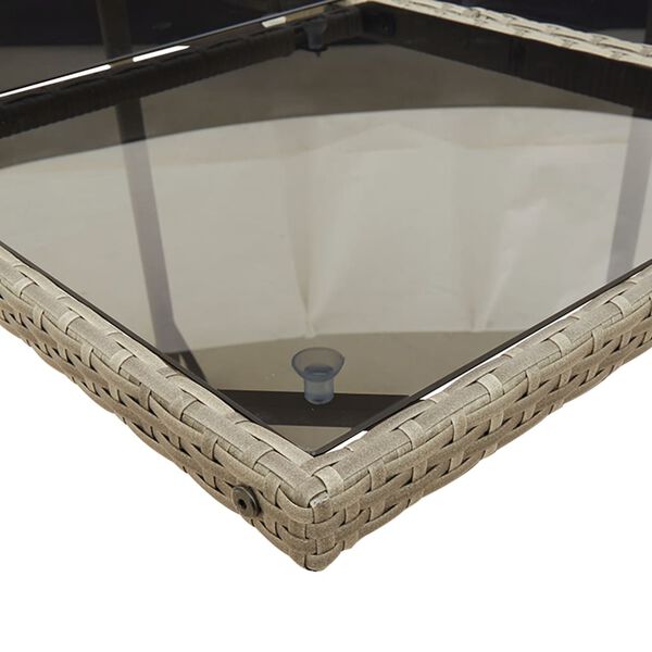 vidaXL 11-dielna z&aacute;hradn&aacute; jed&aacute;lensk&aacute; s&uacute;prava s vank&uacute;&scaron;mi siv&aacute; polyratan