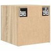 vidaXL Nástenné TV skrinky 4 ks dub sonoma 30,5x30x30 cm